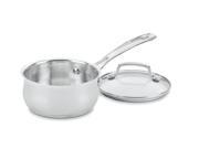 Cuisinart 419 14 Contour Stainless 1 Quart Saucepan with Cover