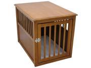 Crown Pet Crate Table Medium Size in Mahogany Finish CRATE M MAH