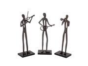 The Breathtaking Aluminum Wood Musician 3 Assorted