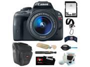 Canon sl1 Canon EOS Rebel SL1 18MP Digital SLR with 18-55mm EF-S IS STM Lens and 3-inch Touch Screen + 16GB SDHC + Card Reader + Zoom Lens Camera Case + Accesso