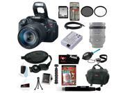 Canon T5i EOS Rebel T5i with EF-S 18 135mm IS STM Bundle + Replacement Battery for LP-E8 + 32GB SD Best DSLR Camera Kit