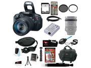 Canon t5i EOS Rebel T5i with EF-S 18 135mm IS STM Bundle + Replacement Battery for LP-E8 + 64GB SD Best DSLR Camera Kit