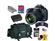 CANON 5D EOS 5D Mark III 22.3 MP Full Frame CMOS Digital SLR Camera with EF 24-105mm f/4 L IS USM Lens + Canon Gadget Bag + LP-E6 Battery + 32GB Accessory Kit