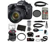 Canon EOS 7D 18 MP CMOS Digital SLR Camera with 28-135mm f/3.5-5.6 IS USM Standard Zoom Lens + 32GB Memory Card + Kit