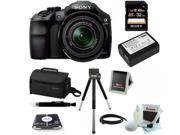Sony A3000 ILCE-3000K ILCE-3000KB 20. 1MP A3000 Interchangeable Lens Camera with 18-55mm Zoom Lens with Additional Battery for Sony NP-FW50 + Sony 32 GB SD Card