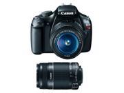 Canon t3 Canon EOS Rebel T3 12.2MP DSLR Camera & 18-55MM IS II Lens (Black) + Canon EF-S 55-250mm f/4.0-5.6 IS II Telephoto Zoom Lens for Canon Digital SLR Came