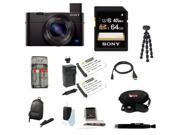 Sony RX100 DSC-RX100M III Cyber-shot Digital Still Camera plus 64GB Best Camera Kit