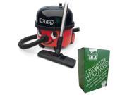 Numatic Henry Canister Vacuum Cleaner w Vacuum Bags Bundle