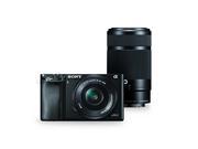 Sony Alpha a6000 Interchangeable Lens Camera with 55 210mm and 16 50mm Power Zoom Lenses