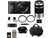 Sony a6000 Sony Alpha A6000 Mirrorless Digital Camera with 16 50mm and 55 210mm Lens Bundle and 32GB Deluxe Accessory Kit