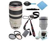 Canon EF 100-400MM F4.5-5.6L IS USM Telephoto Zoom Lens + Accessory Kit