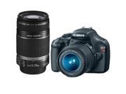 Canon t3 Canon EOS Rebel T3 12.2 MP CMOS Digital SLR with 18-55mm IS II Lens & EF-S 55-250mm f/4.0-5.6 IS Telephoto Zoom Lens