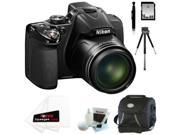 Nikon COOLPIX P530 Digital Camera (Black) with 16GB Deluxe Accessory Kit