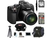 Nikon COOLPIX P530 Digital Camera (Black) with 32GB Deluxe Accessory Kit