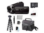 Sony HDR-PJ275/B 8GB HD Camcorder w/ built-in Projector + 32GB DX Accessory Kit
