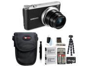 Samsung WB350F Smart Digital Camera (Black) with 64GB Deluxe Accessory Kit