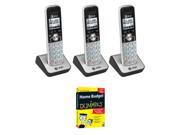 Cordless Phones AT T TL88002 Dect 6.0 1 Handset 2 Line Cordless Telephone 3 Pack Home Budget for Dummies