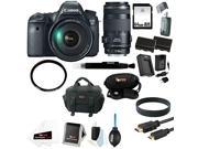 Canon EOS 6D DSLR Camera with 24 105mm IS Lens and 70 300mm Zoom Lens Bundle