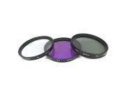 Vivitar 3 Piece Lens Filter Kit 55mm