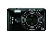 Nikon S6900 Coolpix Digital Camera, Black #26473