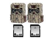 Browning Strike Force Trail Camera Two Pack with Two 8GB SD Memory Cards