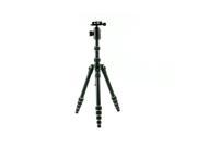 Dolica TX570DS Ultra Compact Tripod with Professional Ball Head and Built In Monopod Black