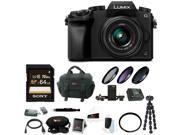 Panasonic LUMIX G7 Camera with 14 42mm Lens 64GB SDXC Accessory Bag Bundle