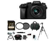 Panasonic LUMIX G7 Camera with Sony 128GB SDXC Card and Deluxe Accessory Bundle