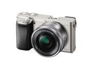 Sony a6000 Sony Alpha a6000 24.3 Megapixel Mirrorless Interchangeable Lens Digital Camera Body Only Silver