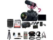 Canon EOS 70D DSLR Camera with 18 135mm Lens Video Creator Kit Canon Rebel DSLR Gadget Bag Deluxe Accessory Bundle
