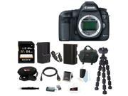 Canon EOS 5D Mark III DSLR Camera with Lithium Ion Battery and 64GB SDXC Accessory Bundle Body Only