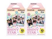 Fujifilm Instax Mini Shiny Star Film (20 Exposures)