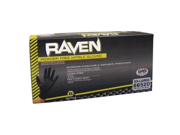 SAS Safety 66518 Raven Nitrile Gloves Large