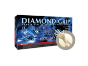 Diamond Grip Powder Free Latex Gloves X Large