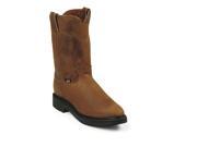 UPC 731871475269 product image for Justin Work Boot Men Double Comfort Round Toe 10.5 B Aged Bark 4760 | upcitemdb.com