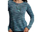 UPC 884426914826 product image for Roper Western Shirt Women Long Sleeve Hi-lo M Blue 03-038-0514-6039 BU | upcitemdb.com