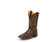 UPC 724178456321 product image for Nocona Western Boots Mens Square Toe Stitched Leather 12 EE Tan MD5202 | upcitemdb.com