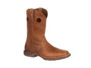 Rocky Western Boots Mens Ride Light Roper Leather 11 M Tan 