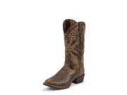 UPC 731871201226 product image for Justin Western Boots Mens Silver Buffalo 10 D Antique Brown SV2566 | upcitemdb.com