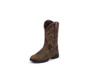 UPC 731871217715 product image for Justin Western Boots Womens George Strait Barnwood 7 B Brown GSL9040 | upcitemdb.com