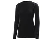 EAN 7040053710733 product image for Helly Hansen Shirt Womens Base Layer Ice Crew L/S XS Black 48569 | upcitemdb.com