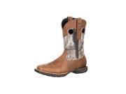 Rocky Western Boots Mens LT Honeycomb WP Camo 12 W Brown 