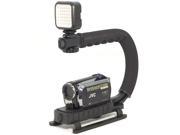 Super Grip Camcorder Stabilizing Video Handle BLACK for Canon Nikon Pentax LF103
