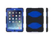 Griffin Black/blue Survivor Case   Stand For Ipad Air   Military-duty Case