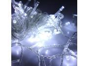 White 100 LED 10m String Decoration Light for Christmas Party Wedding 110v