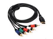 Component 5RCA HD 1080P AV AUDIO VIDEO HDTV Cable For Sony PS3 PS2 PS1 Console 2m
