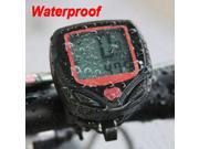 New LCD Display Cycling Bicycle Bike Computer Odometer Speedometer Waterproof NR