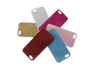 6 pcs Colorful Bling Glitter Hard Back Case Cover Skin Protector for Apple iPhone 5 5G