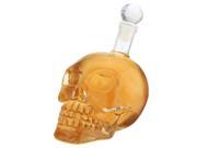 Head Vodka Crystal Skull Face Bone Whiskey Vodka Wine Beer Shot Glass Bottle Cup Mug Ware Drinking Home Bar Decanter 330ml