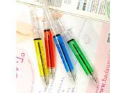 4pcs Syringe Ballpoint Pen Black Ink Bulk Novelty Blood Doctor Nurse